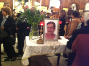 بالصور: جموع غفيرة تشارك في حفل تأبين الفقيدة سميرة حيفاوي في يافا